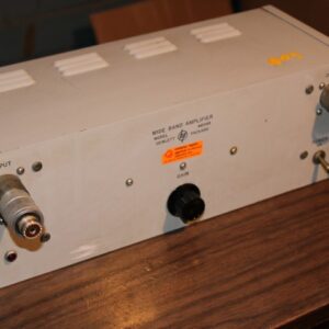 hp wide band amplifier